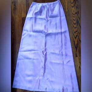 ADRIANNA PAPELL Occasions PINK Acetate Long Dress Skirt  Size 10